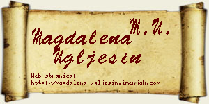 Magdalena Uglješin vizit kartica